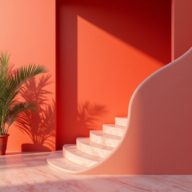 Cores e materiais que refletem a identidade da marca em uma loja renovada.