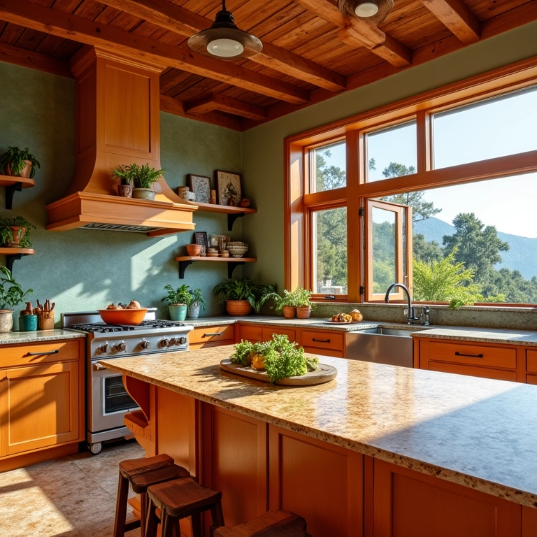 Cozinha brasileira com bancadas de Quartzo Stone, uma opção nacional de qualidade e bom gosto.