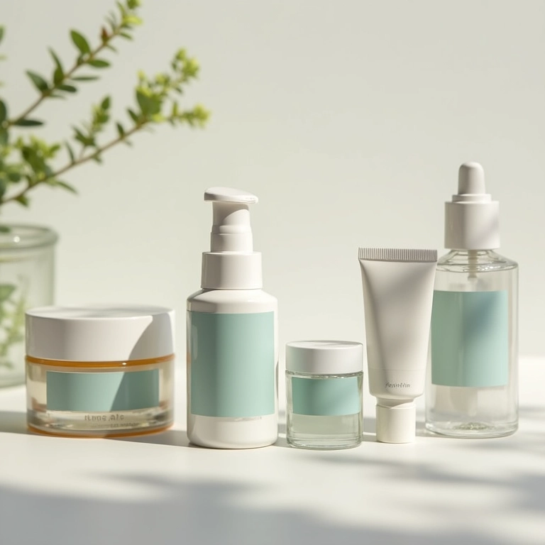 Cremes e pomadas cicatrizantes para tratamento de acne.