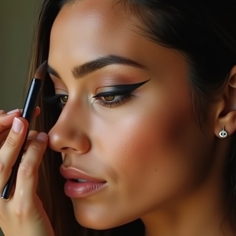 Delineador para um toque de elegância.