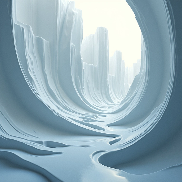 Design paramétrico exibindo otimização algorítmica e formas dinâmicas.