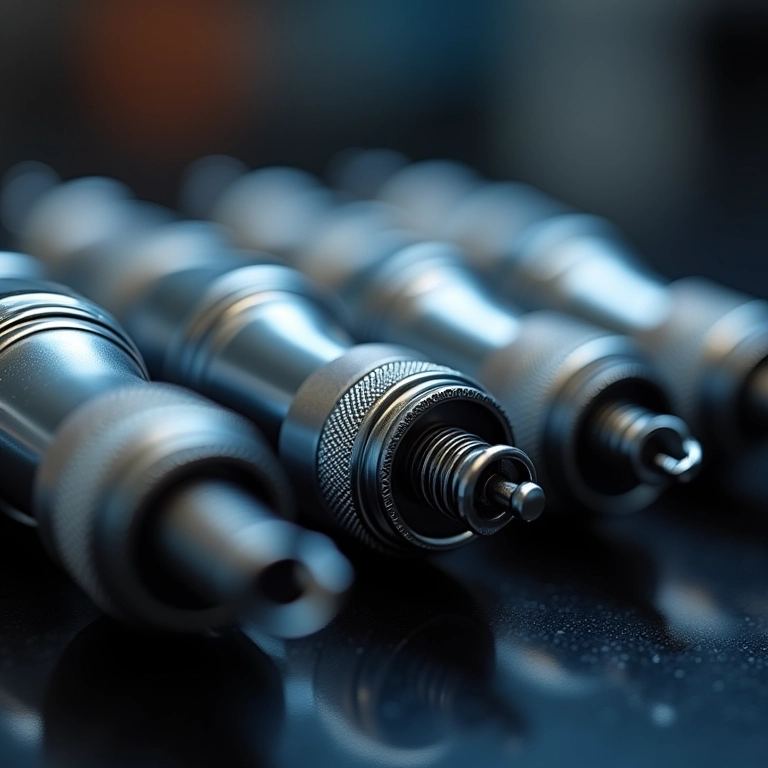 Detalhe de velas de iridium mostrando as vantagens com destaque gráfico.