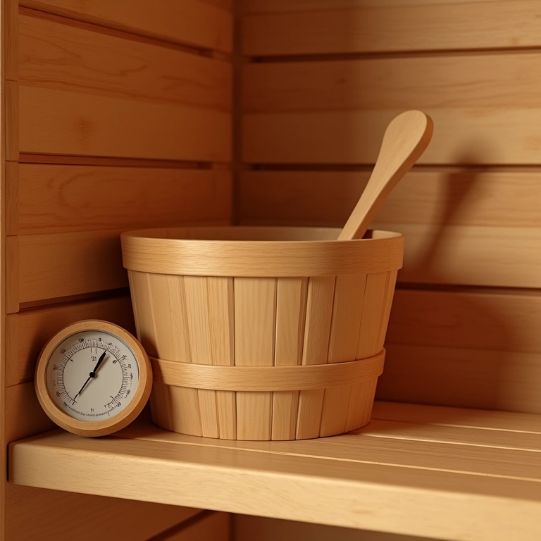 Detalhes que fazem a diferença em uma sauna relaxante.
