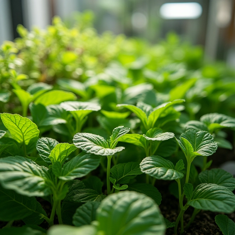 Diferentes sistemas hidropônicos para apartamentos.