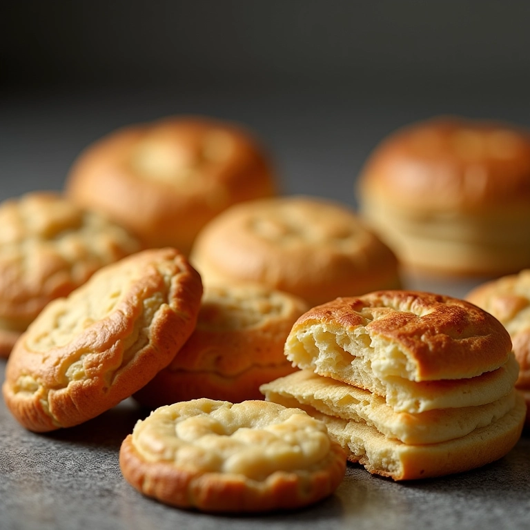 Diferentes tipos de biscoito para usar no pavê.