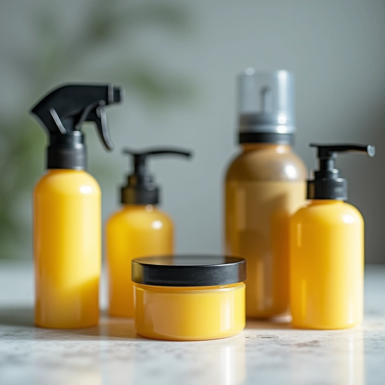 Diferentes tipos de cera para carro (líquida, pasta, spray) lado a lado.