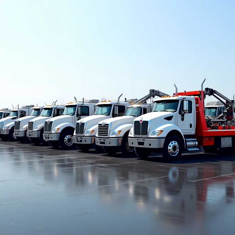 Diferentes tipos de guincho para carros.