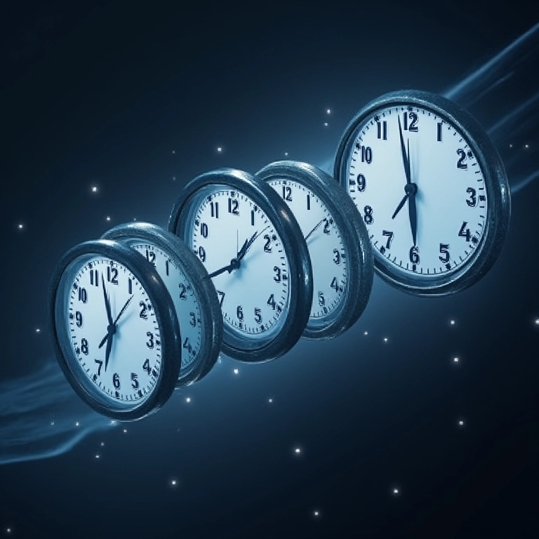 Dilatação do tempo.