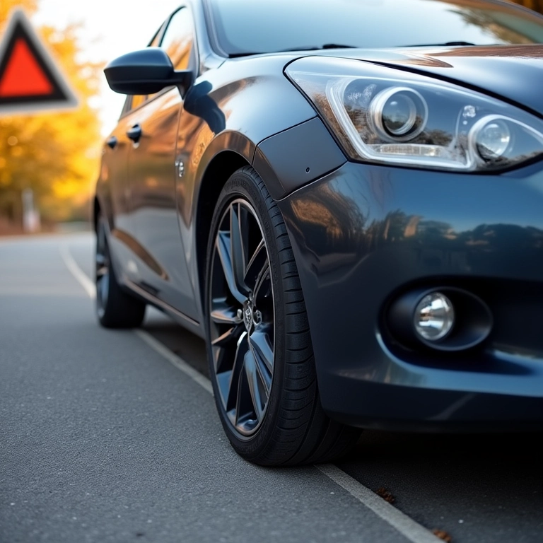 Dirigir com coxim quebrado: riscos e consequências.