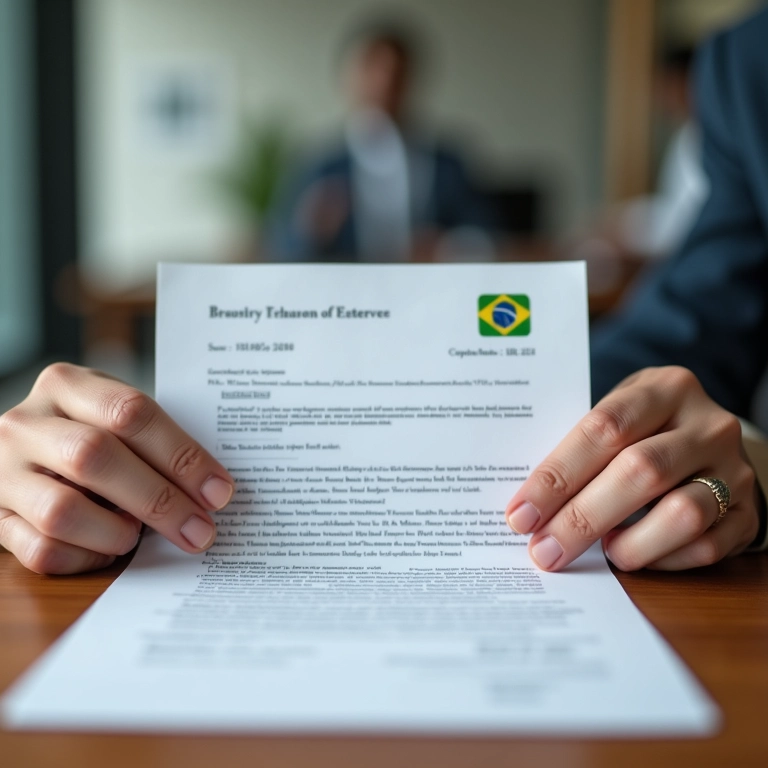 Documentos necessários para se tornar MEI sobre uma mesa de madeira rústica.