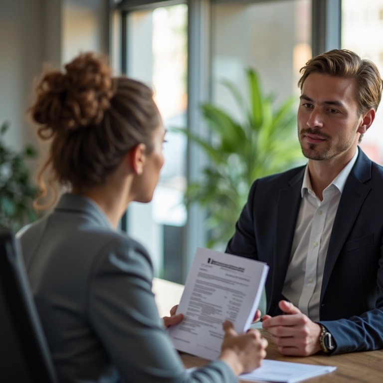 Doula consultando contador sobre MEI.