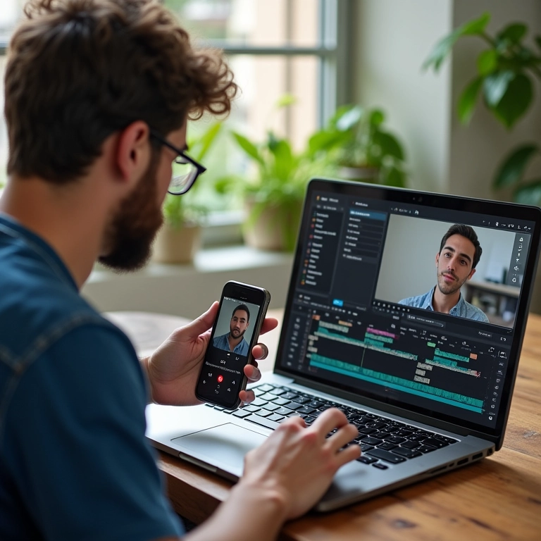 Dublador divulga trabalho nas redes sociais.
