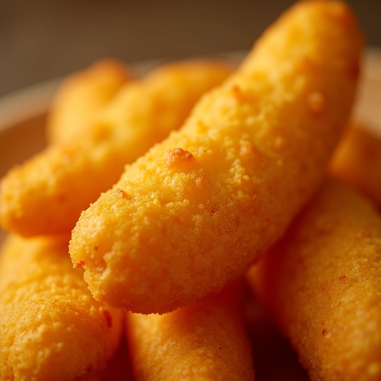 Empanando coxinhas de frango para uma crocância irresistível.