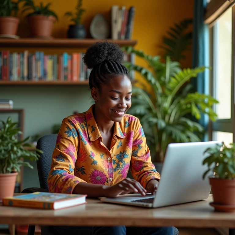 Engenheiro civil trabalhando em escritório em casa, representando um profissional autônomo.