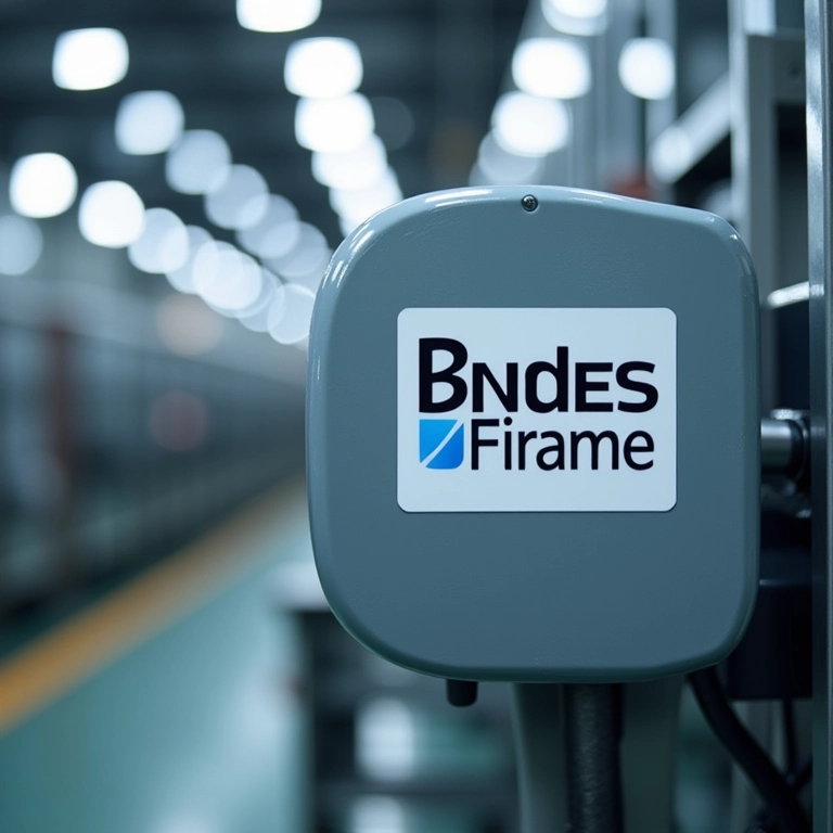 Equipamento financiado pelo BNDES Finame.