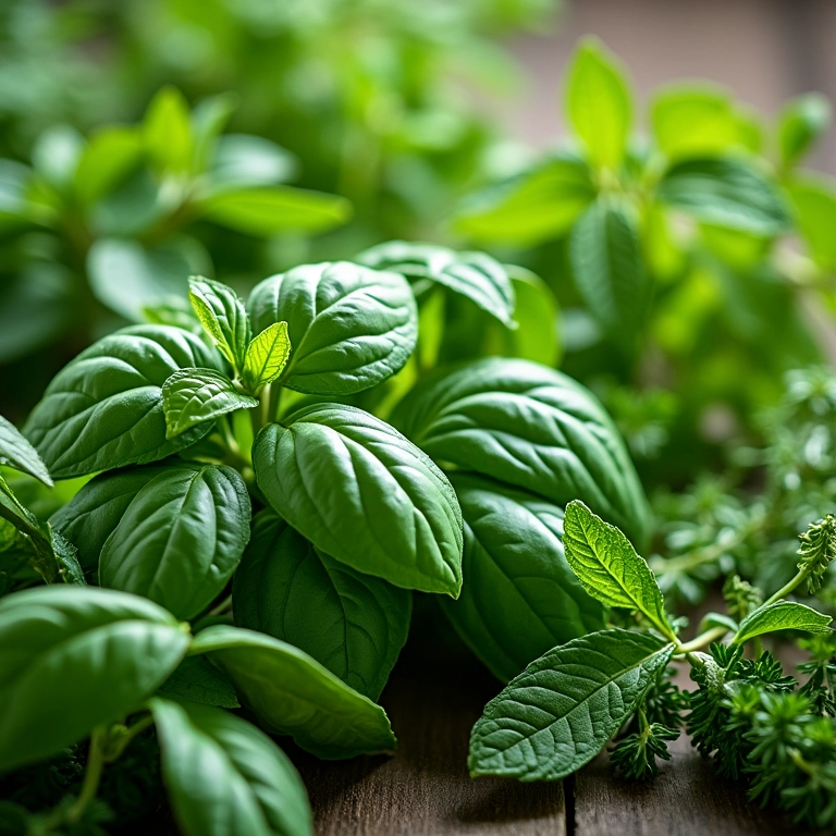 Ervas aromáticas para jardim vertical.