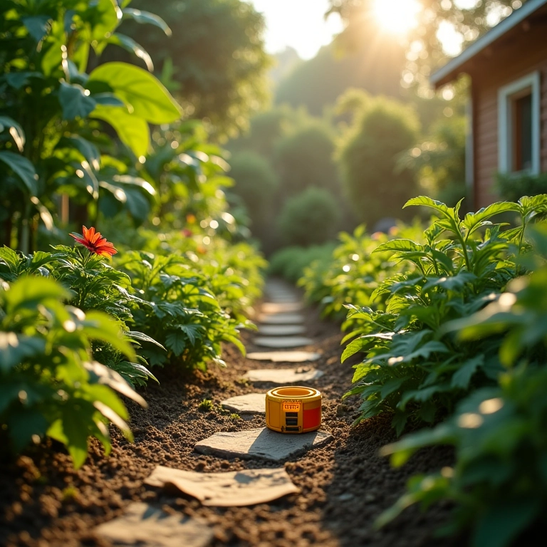 Escolhendo o local ideal para a horta comunitária em um quintal brasileiro.