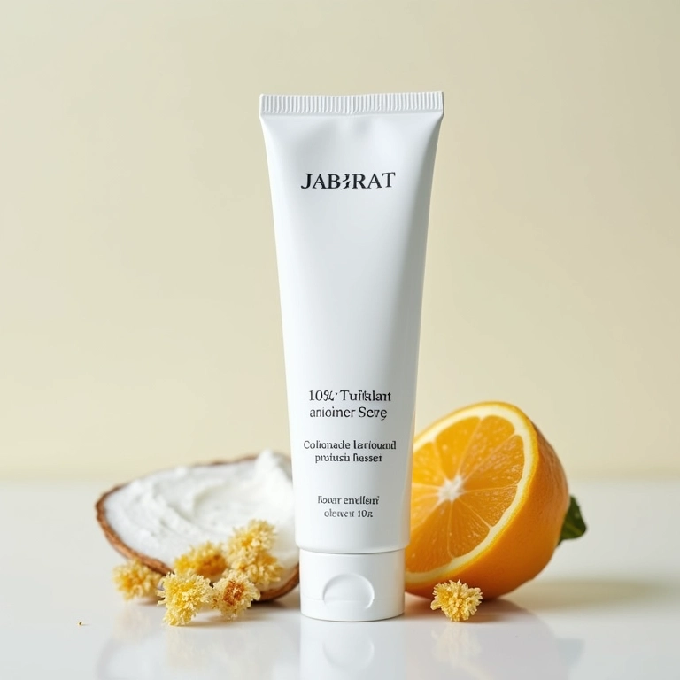 Esfoliante Facial Labotrat PHA 10% + Niacinamida com ingredientes em destaque.