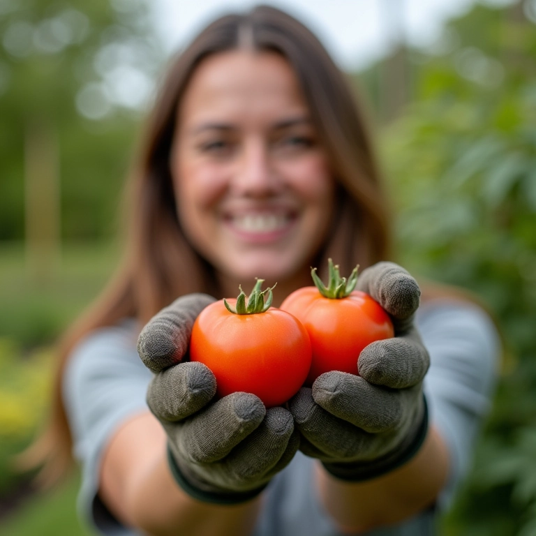 Especialista em plantio de tomate cereja.