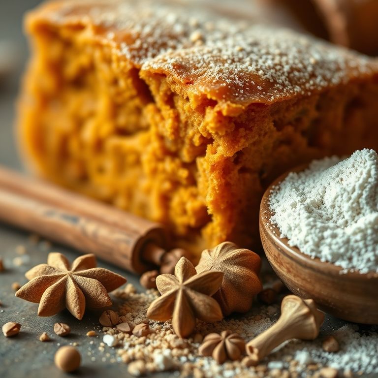 Especiarias e aromas para bolo.