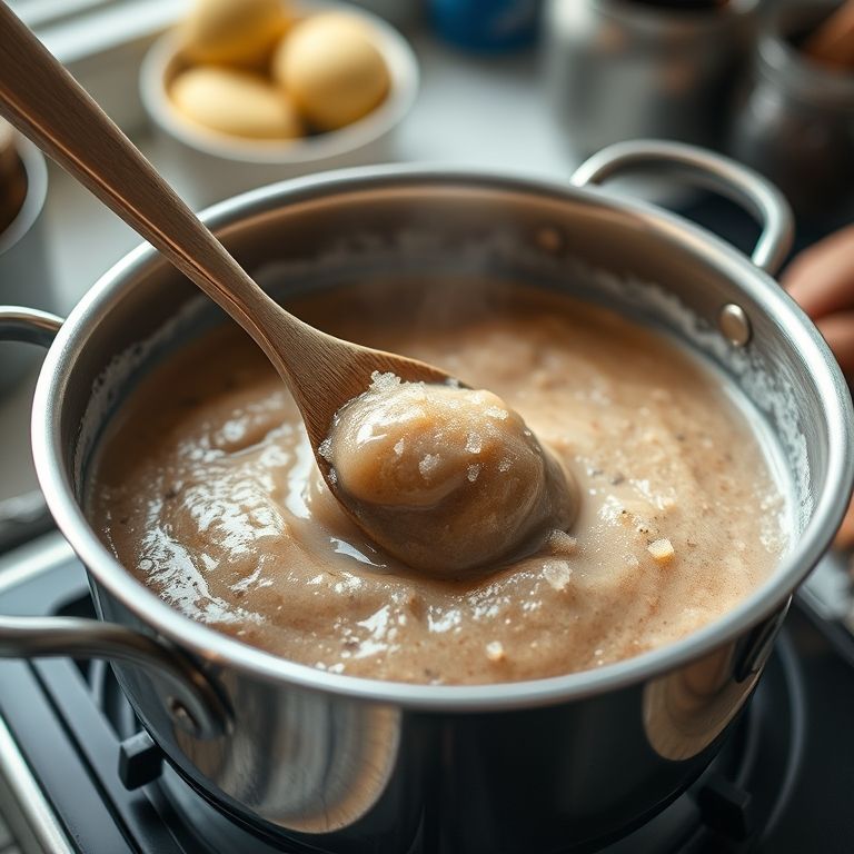 Evitando a cristalização do açúcar no brigadeiro de colher.