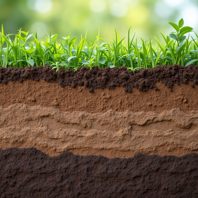 Exemplos de diferentes tipos de erosão do solo em jardins.