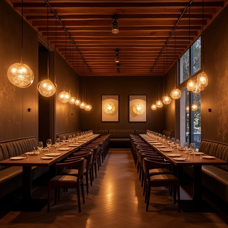 Exemplos de iluminação para choperia.