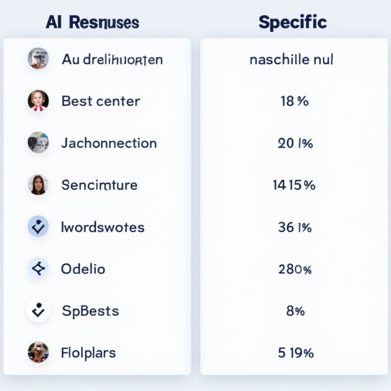 Exemplos de respostas de IA contrastando prompts genéricos com prompts específicos, mostrando a diferença.