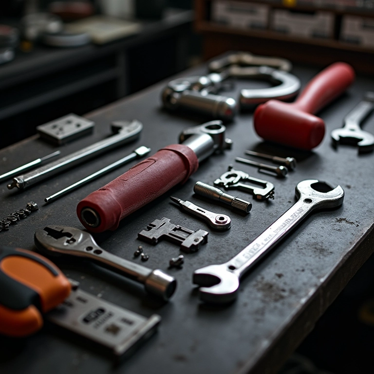 Ferramentas necessárias para regular o freio de mão em casa.