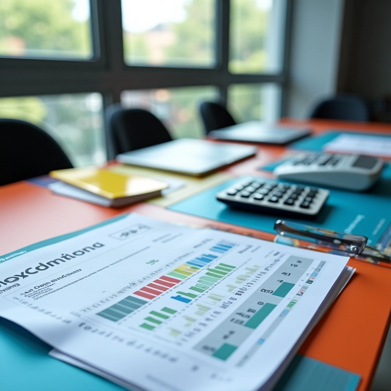 Ferramentas para facilitar a precificação em mesa colorida.