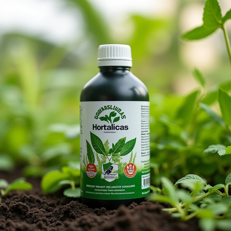 Fertilizante orgânico Forth Hortaliças para a horta.