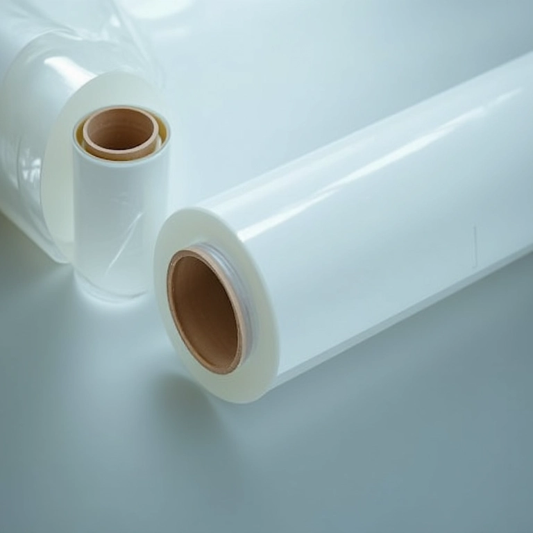 Filme plástico ideal para túnel baixo.