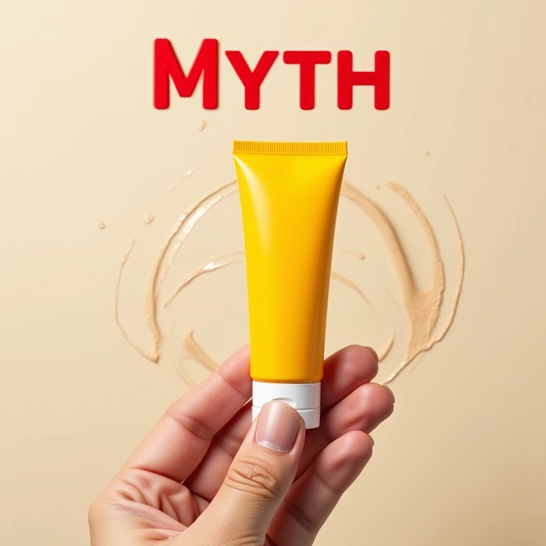 Filtro solar oral com tubo de protetor solar tradicional riscado ao fundo.