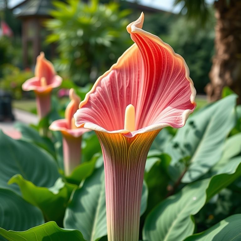 Flor-Cadáver em plena floração.