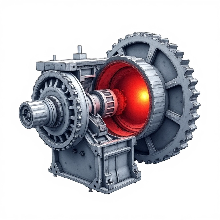 Folga interna na caixa de câmbio.