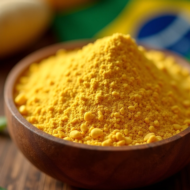 Fubá, o ingrediente secreto do bolo de fubá com goiabada.