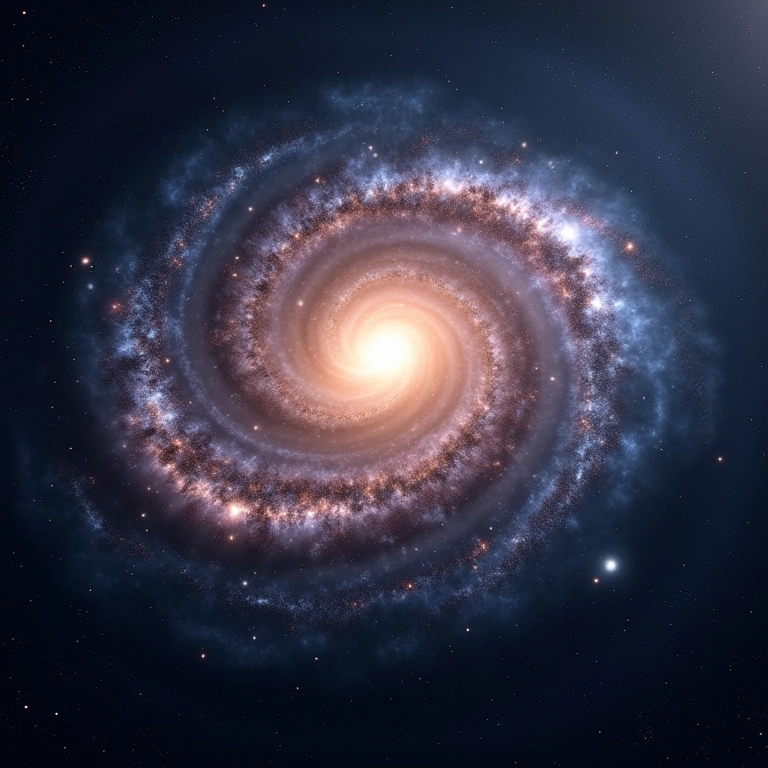 Galáxia espiral M51, a Galáxia do Rodemoinho.