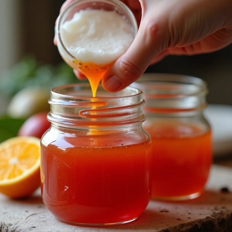 Geleia caseira com adoçante.