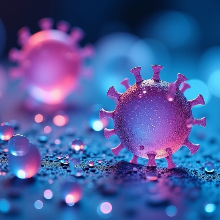 Gradientes de concentração em soluções coloidais exibindo o Efeito Tyndall.