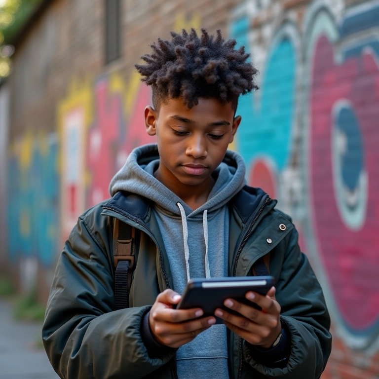 Grafiteiro consultando atividades MEI permitidas em tablet.