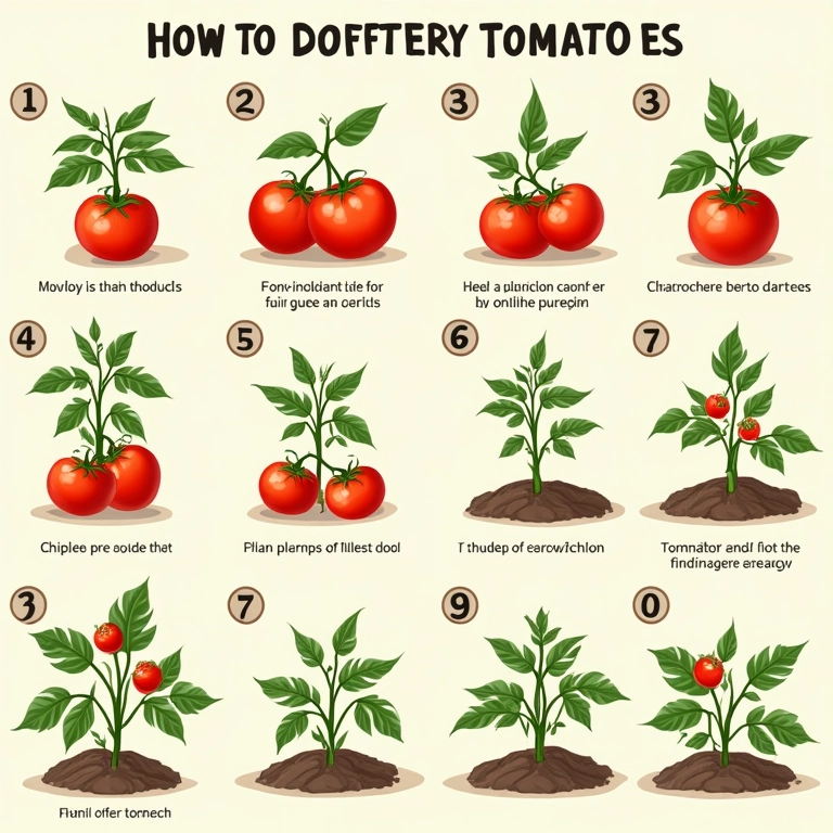 Guia passo a passo de plantio de tomate cereja.