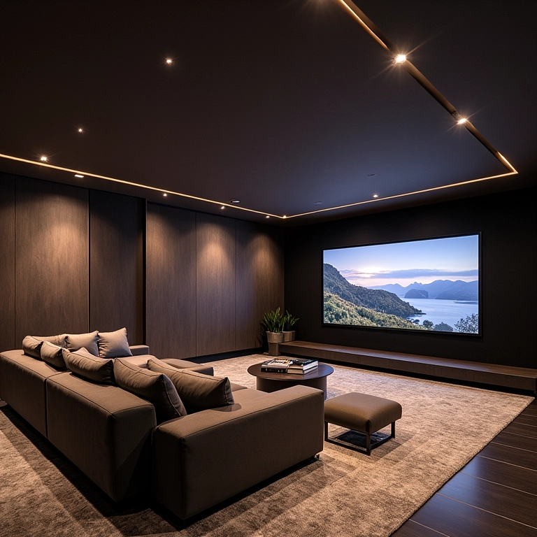Guia prático para transformar sua sala em um cinema de luxo.