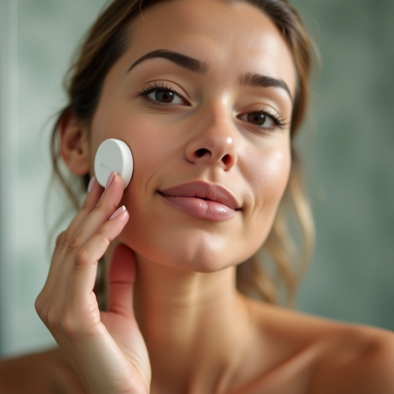 Hidratação da pele: mulher aplicando hidratante para elasticidade e conforto no pós-operatório.