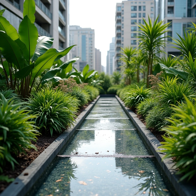 Impermeabilização da laje com horta.
