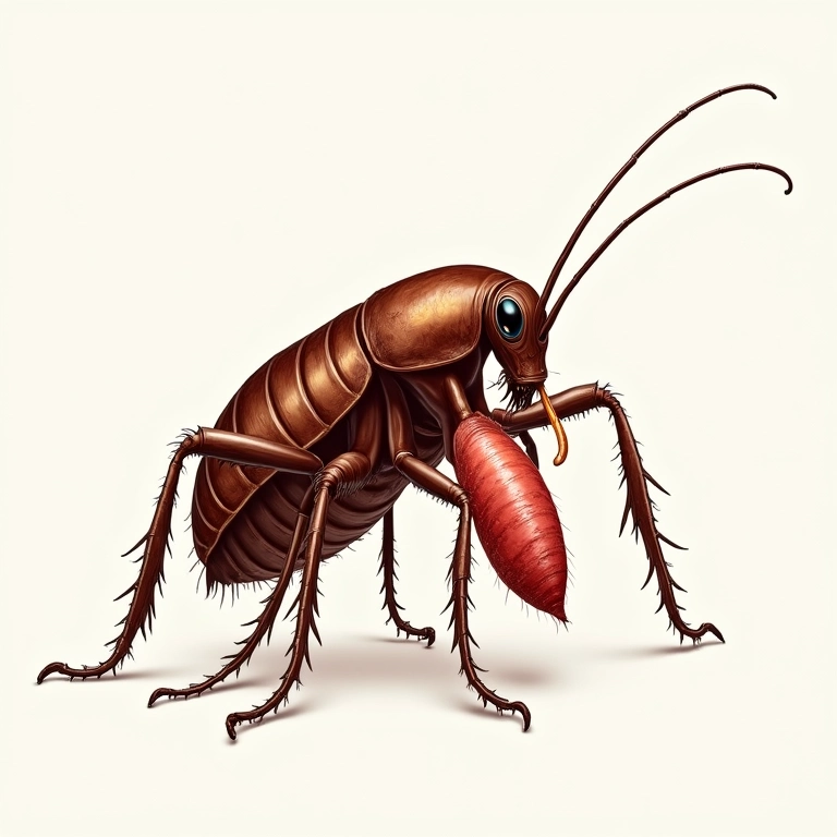 Importância do coração tubular da barata.