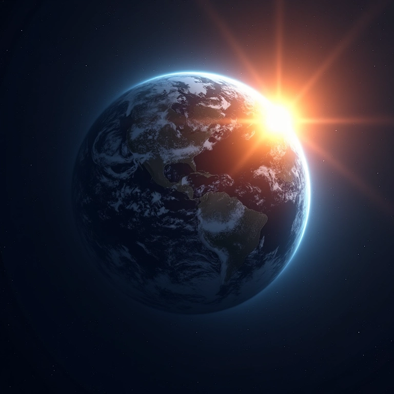 Inclinação da Terra e o sol da meia-noite