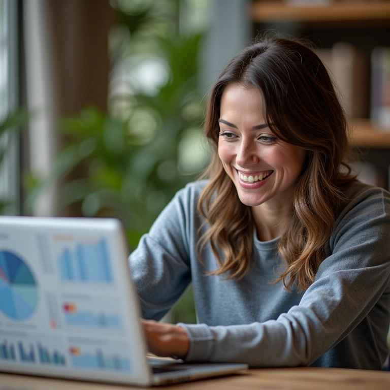 Influenciador direcionando tráfego qualificado para site com conteúdo.