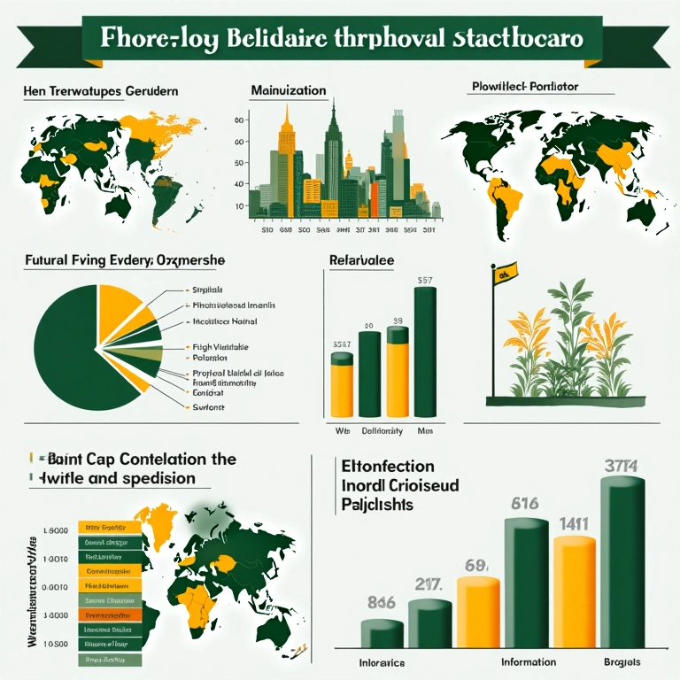 Infográfico mostrando técnicas de visualização de dados com cores vibrantes.