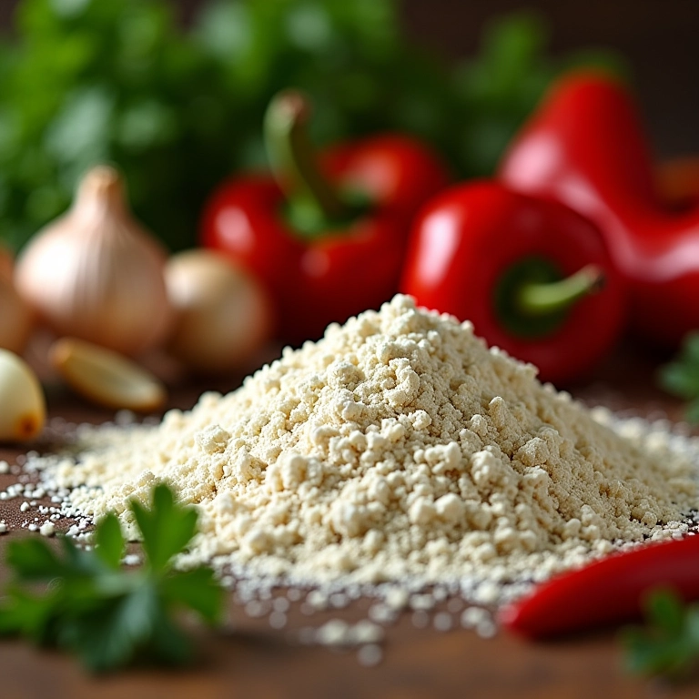 Ingredientes básicos para uma farofa deliciosa.