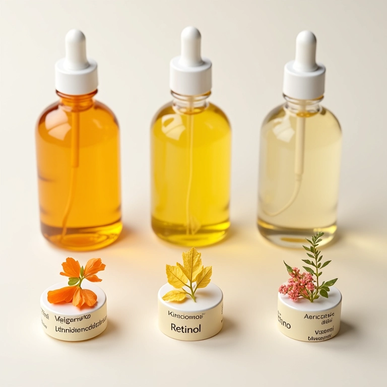 Ingredientes para clarear o melasma: vitamina C, niacinamida e retinol.